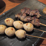 Yakitori Koubou - 「うずら串」60円→30円「ハツ」120円→60円