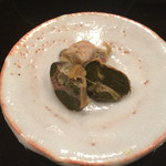 幸鮓 - 蒸し鮑の肝