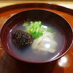 酒斎 伊とう - 蛤、春キャベツ、しいたけ、木の芽
