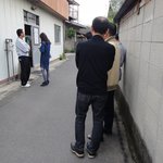 彦江製麺所 - 開店30分前の行列