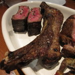 ラ・ブーシェリー・デュ・ブッパ - 蝦夷鹿の炭火焼きUP