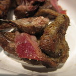 ラ・ブーシェリー・デュ・ブッパ - キジバトの炭火焼きUP