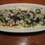 ラ・ブーシェリー・デュ・ブッパ - 蝦夷鹿レバーのカルパッチョ