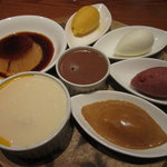 ラ・ブーシェリー・デュ・ブッパ - デザート盛り合わせ