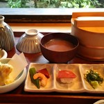 Setsugetsu ka - 「近江牛ひつまぶしランチ」御膳というかんじです