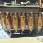 美よし野寿司 - 鮎は自家製の一夜干しです('16.08)