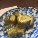 美よし野寿司 - 自家製のつけもん('16.08)