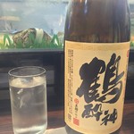 美よし野寿司 - 鶴酔神【鹿児島】水割り('16.08)