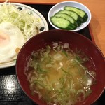 焼鳥日高　 - 2016.08　意外と？！美味しいお味噌汁