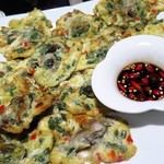 Cheong Hae Jin - 牡蠣のお好み焼き