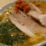 ちゃーしゅうや武蔵 - 料理写真:からし味噌ラーメン740円