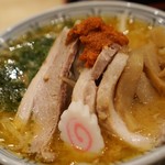 Chashuuya Musashi - からし味噌ラーメン740円