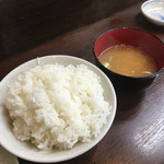 だるまの天ぷら定食 - 