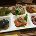 佳肴ながつき - 2016.8. 前菜セット