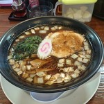 らーめん あお屋 - 黒しょうゆラーメン　680