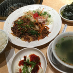 焼肉・韓国料理 蘭 - プルコギ定食！