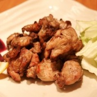 久米島赤鶏 炭火網焼き　★