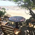 浜辺の茶屋 - 海沿いの、テラス席！