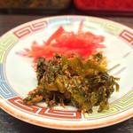 元祖 名島亭 - 高菜、食べてしまったんですか？？？？！！！！    高菜を先に食べてもイイんです！