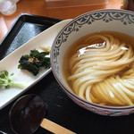 かま釜うどん - 梅わかめうどん