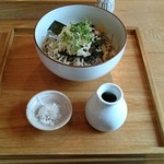 まん作 - 冷したぬきそば(大盛)