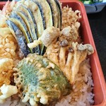 めしや天狗 - 天丼アップ