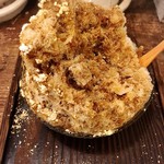 cocoo cafe - 食べこぼしてスミマセン！氷の目が細かいので、これまた食感も良いんです(^_^)