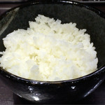 麺屋 隆勝 - サービスのライス(小)♪