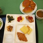 八幡屋 - 朝、バイキング1