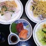 八幡屋 - 夜、バイキング2