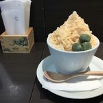 福光屋 - 黒味醂みるくジャムかき氷
