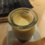 かしわ屋 こばやし - 〆のプリン