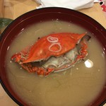 沼津魚がし鮨 - ランチのカニ汁