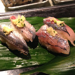 かっぱ寿司 - 鰯、鯵とも2貫で162円