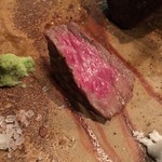 雄三郎 - イチボのステーキ