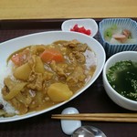 カフェ ふらっと  - ポークカレーにしました