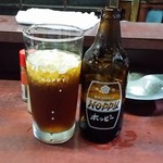 ホッピーの中は、シャーベット状だ！