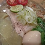 中華そば ムタヒロ - 鶏塩冷やしそば♪(名前忘れてゴメンなさい)