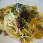 RAMO - かぼちゃとベーコンのカルボナーラ