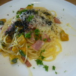 RAMO - かぼちゃとベーコンのカルボナーラ