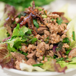 バーン・タム - 2016.8 ラープムーイサーン（イサーン風豚モツ和え）