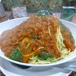 アーモンド - ボロネーゼ（大盛）（コーヒー付き）1,000円