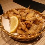 小魚 阿も珍 - ねぶと唐揚げ　