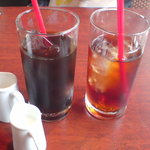 エスト! プロッシモ - アイスコーヒーとアイスティー