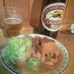 岸田屋 - 牛煮込み