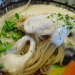 蕎麦 ひのや - 【2010.10　再訪②】　山かけそば とろろ～～