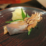 懐石 辻留 - いなだ寒干しアップ