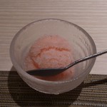 喰心 meat Dining - グレープフルーツのグラニテ