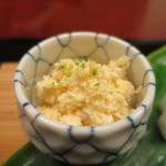 懐石 辻留 - 鱧の子アップ