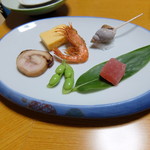 湯元 小金湯温泉 まつの湯 - 夕食サイドディッシュ